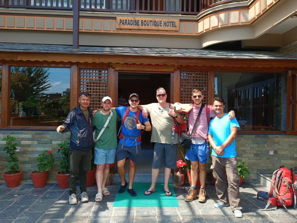Paradise Boutique Hotel Pokhara Esterno foto