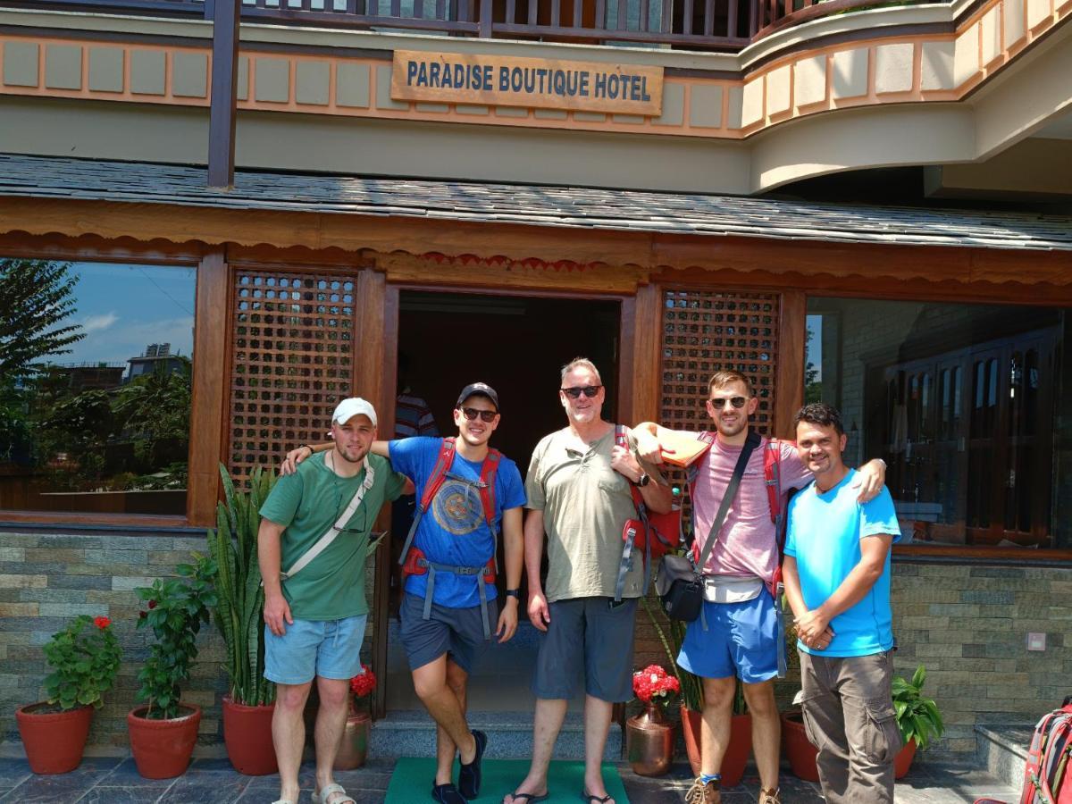 Paradise Boutique Hotel Pokhara Esterno foto