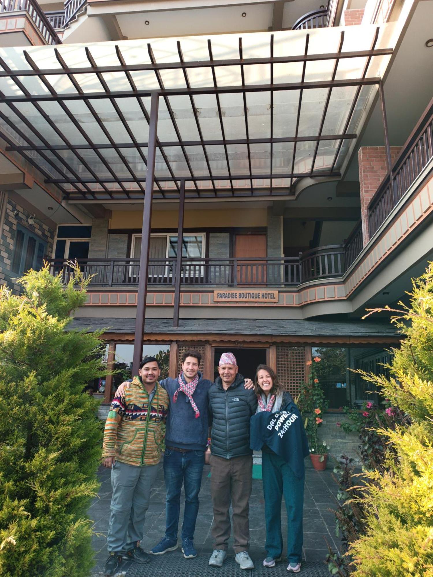 Paradise Boutique Hotel Pokhara Esterno foto