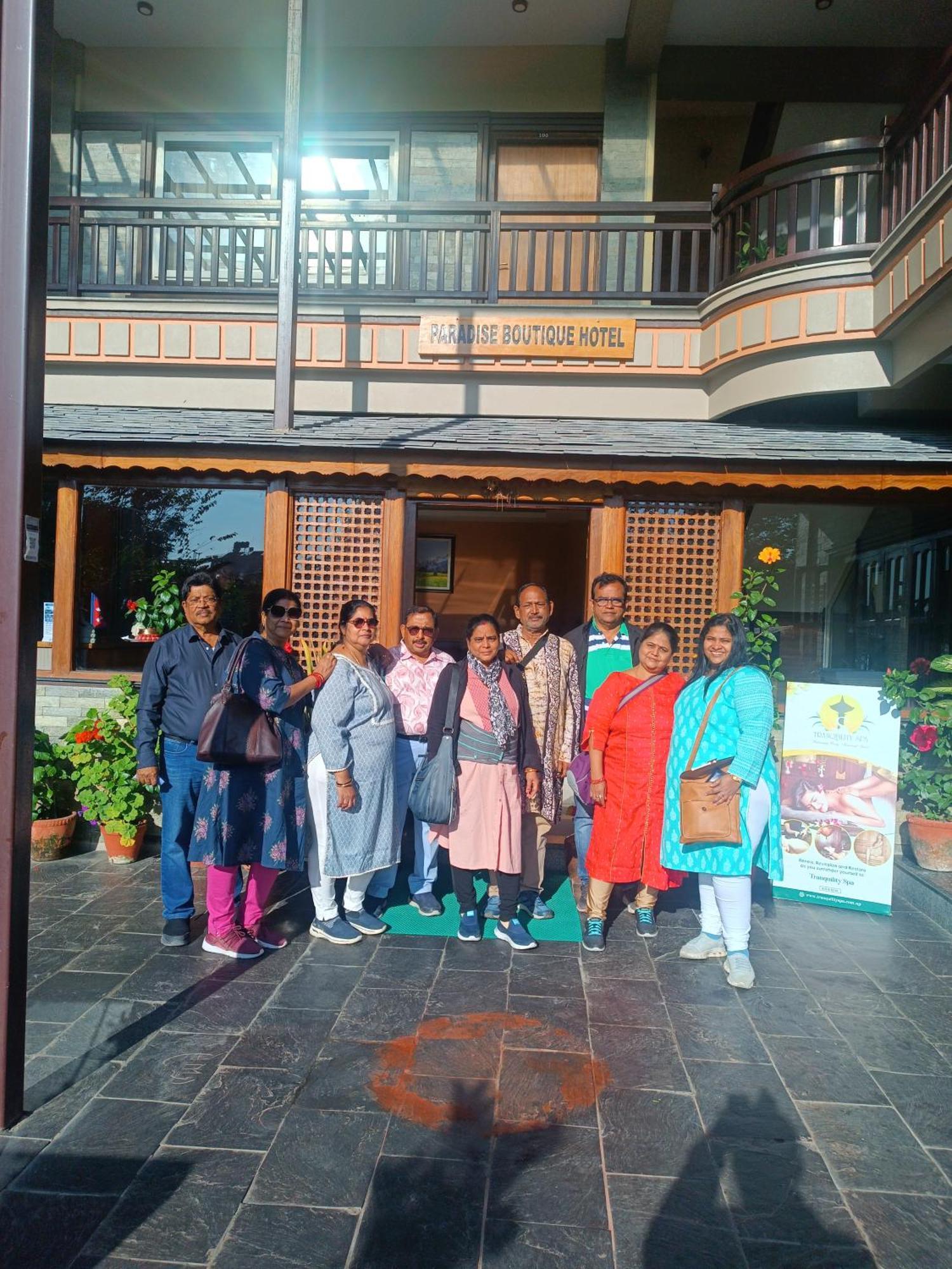Paradise Boutique Hotel Pokhara Esterno foto